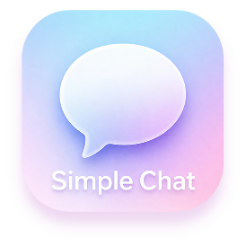 Simple Chat Logo